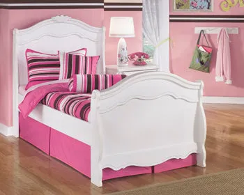 Exquisite Youth Youth Bedroom Twin Sleigh Footboard