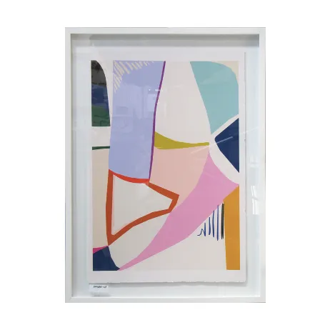 Framed Abstract Print I