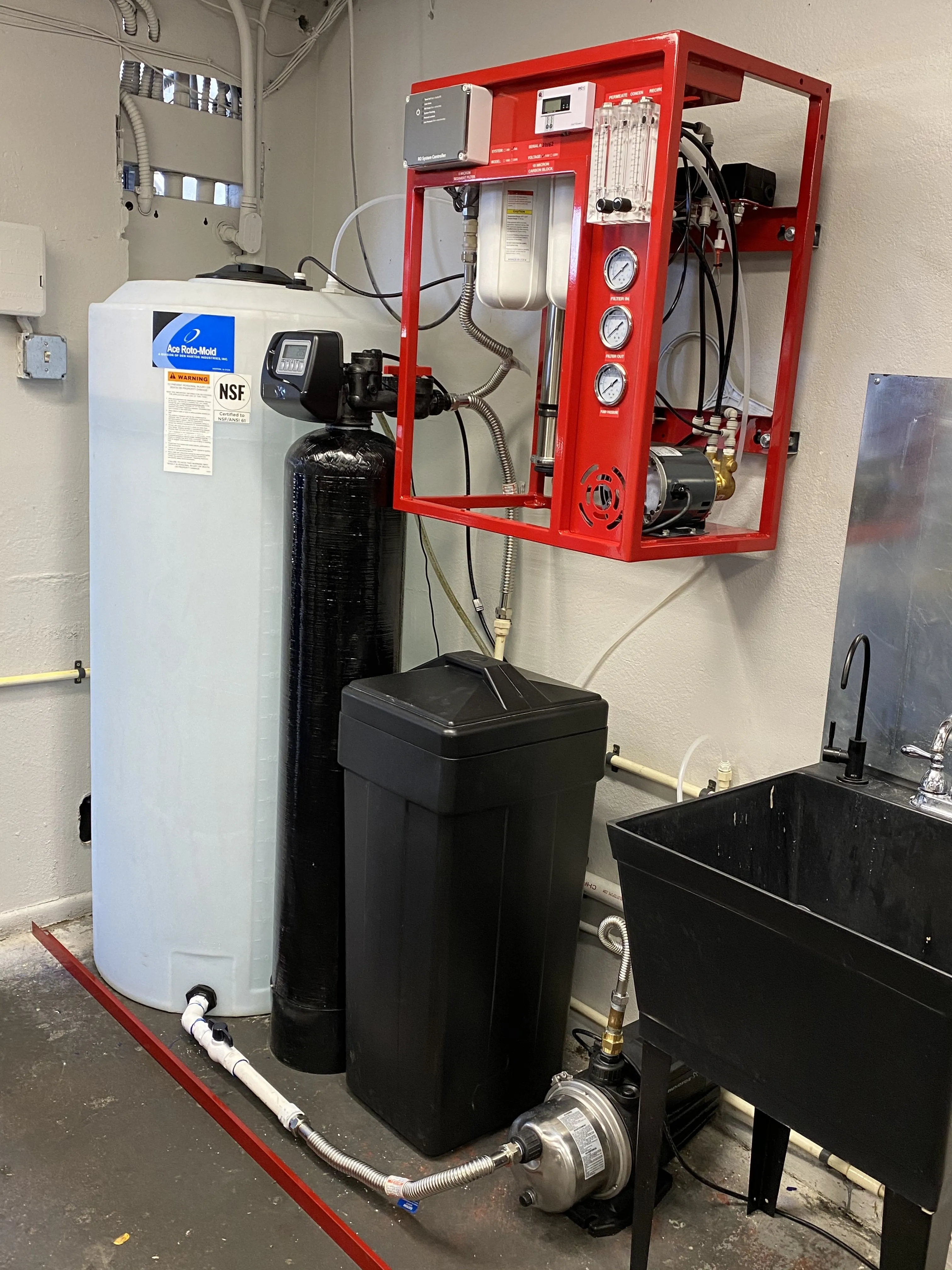 FULLY-LOADED Commercial Reverse Osmosis System - 2000 GPD