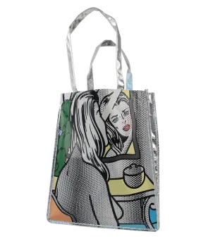 Girl Before a Mirror Tote Bag x Roy Lichtenstein