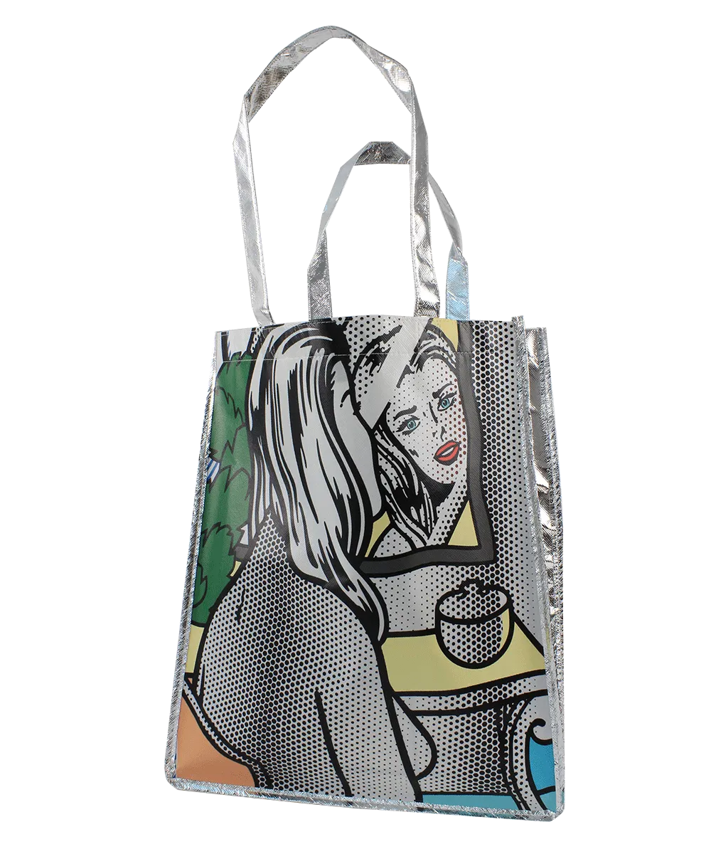 Girl Before a Mirror Tote Bag x Roy Lichtenstein