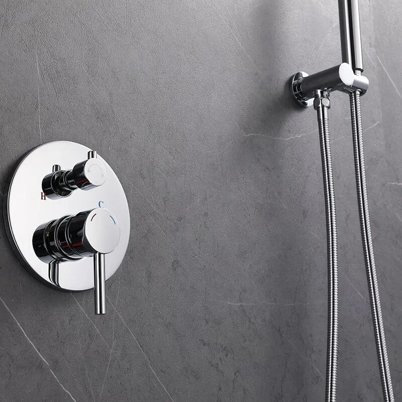 Giving Tree Wall Mounted Shower Set with 10" Round Rainfall Shower Head