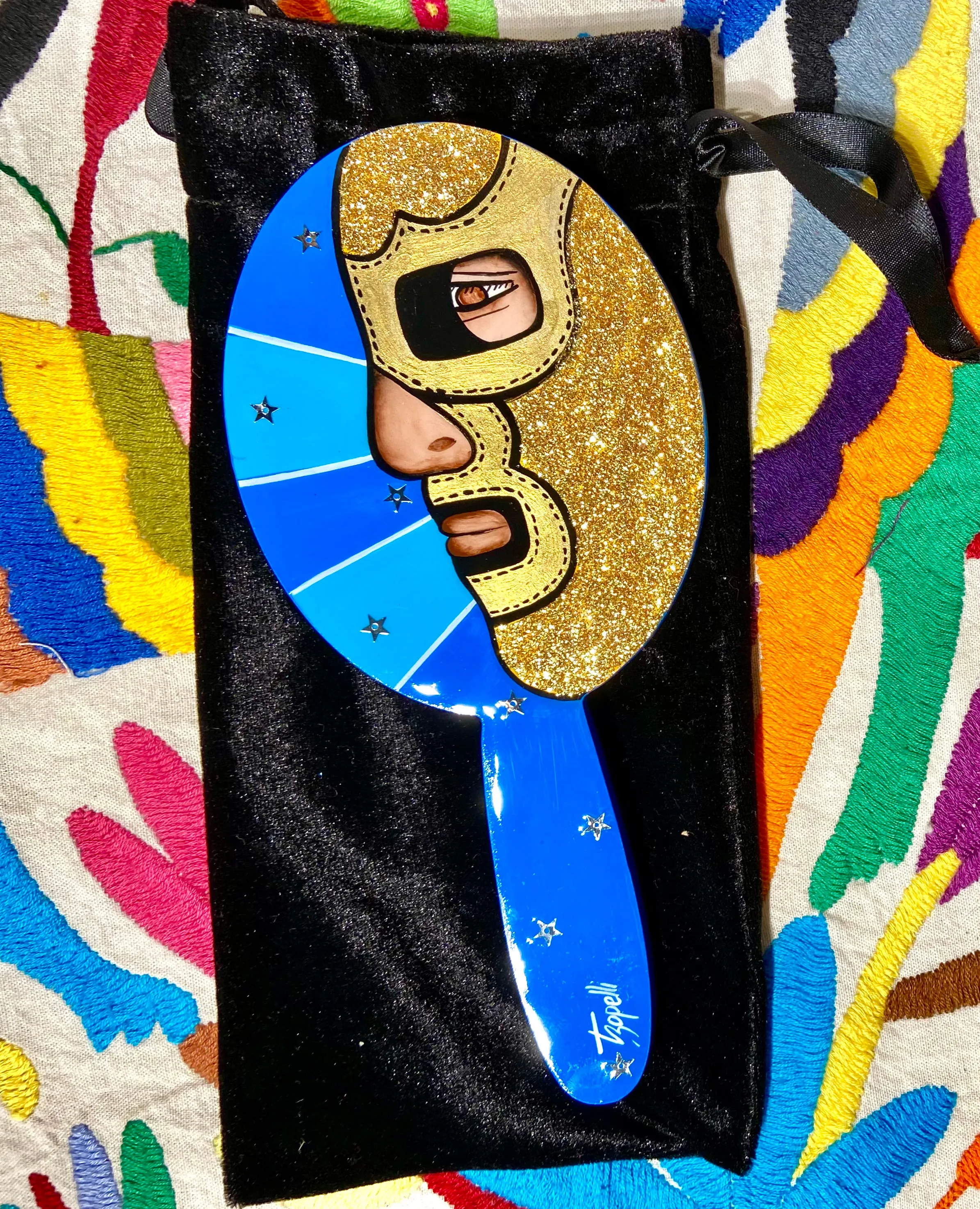 Hand-painted Pocket Mirrors