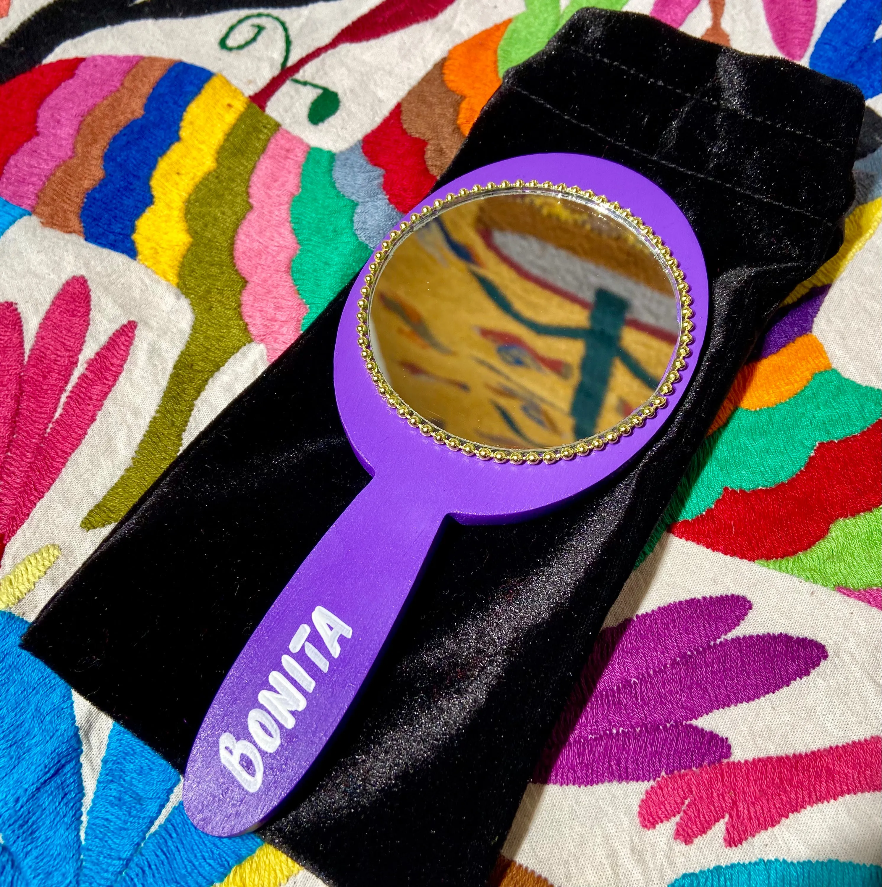 Hand-painted Pocket Mirrors