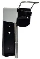 Heavy Duty Wall Mount Hand Care Systems, Metallic Gray and Black, 1 gal
