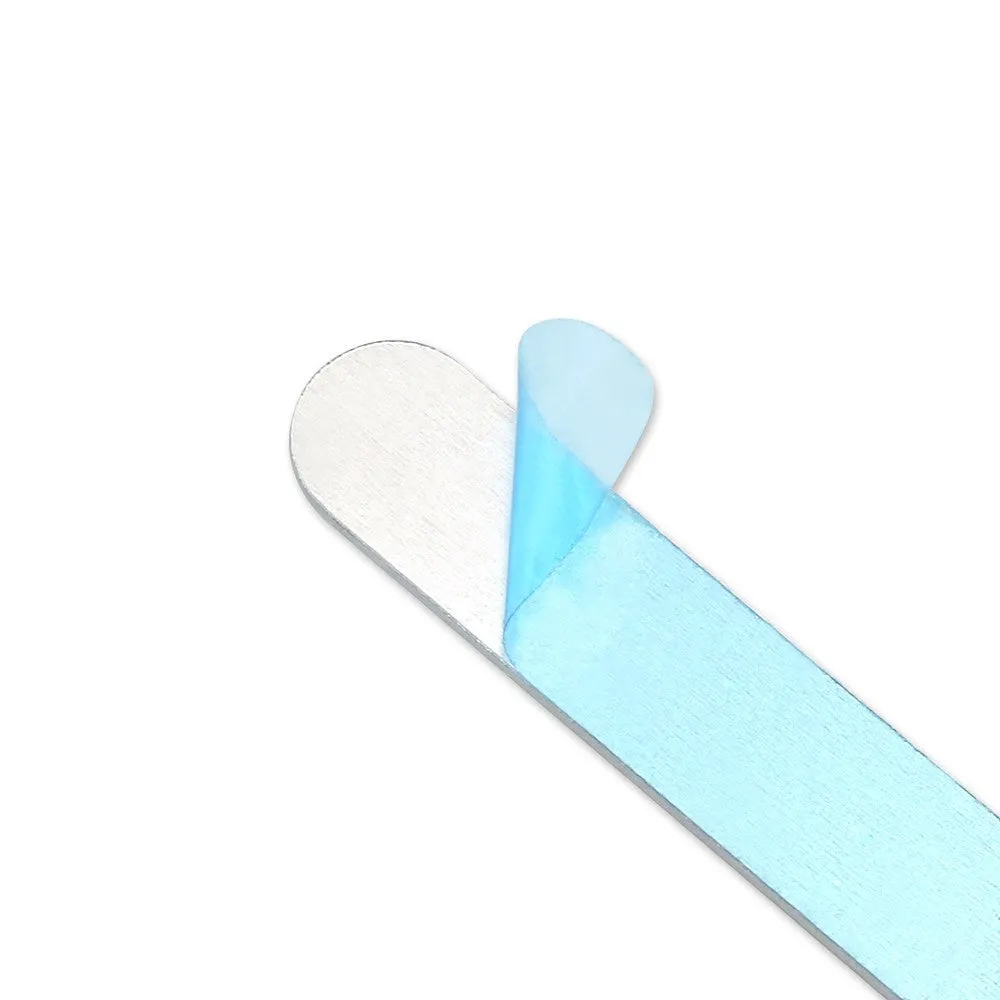 ImpressArt Soft Strike Stamping Blank, Bracelet Strip 3/8 x 6 Inches, Aluminum (10 Pieces)
