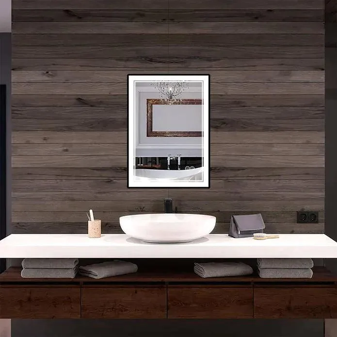 Infinity Sp Front-lit Framed Bathroom LED Vanity Mirror