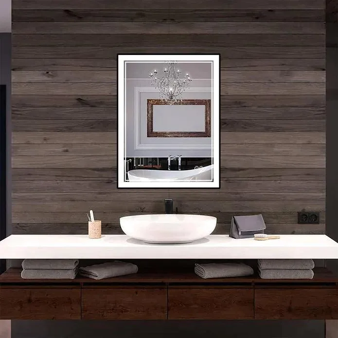 Infinity Sp Front-lit Framed Bathroom LED Vanity Mirror