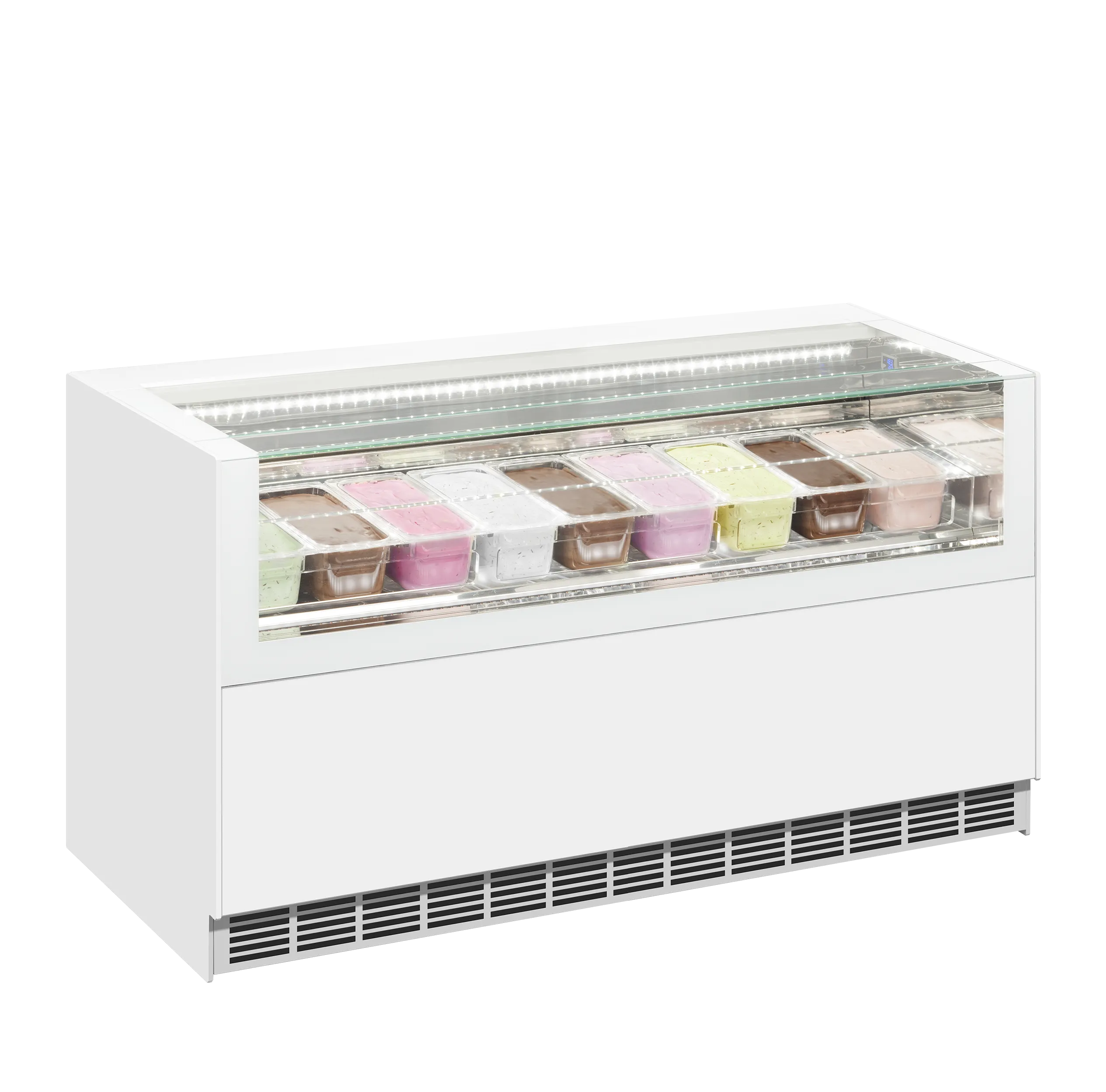 Isa Ventilated Scoop Ice Cream Display - ONESHOW FREE LARGE