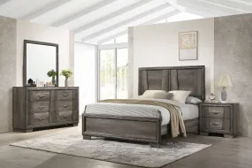 Janine Bedroom Set Grey - Sleek Modern Bedroom
