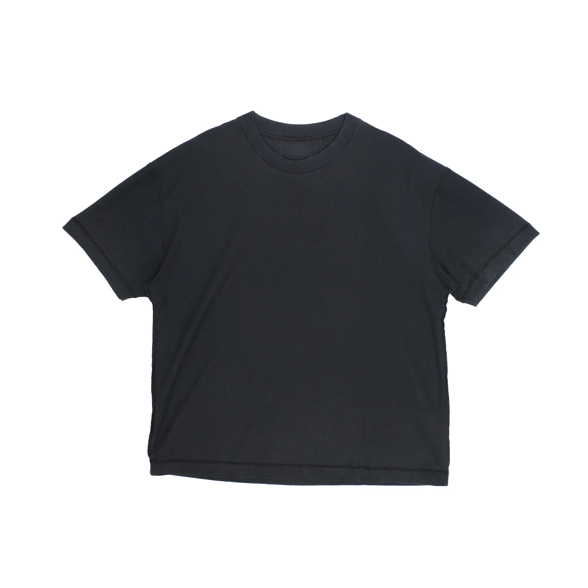Jungles Jungles Relax Vintage Wash Reversible T-Shirt Washed Black