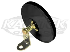 Kartek Offroad 6" Flat Round Mirror With Black Back Fits PRM1000MB, PRM1500MB, PRM1750MB