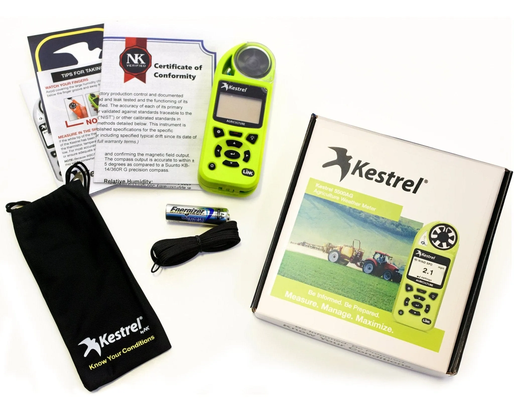 Kestrel 5500AG Agriculture Weather Meter