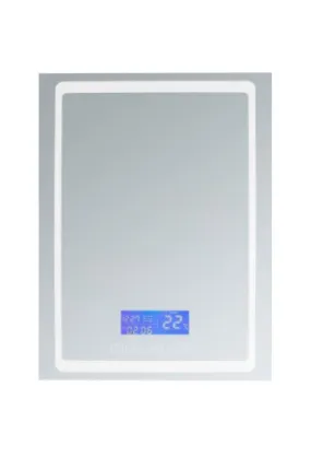 Lexora Bracciano 24" Wide x 32" Tall LED Medicine Cabinet w/ Defogger