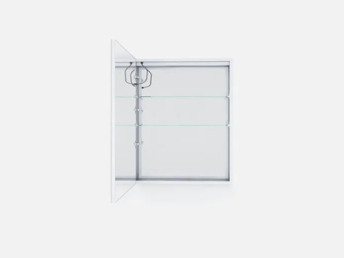 Lexora Bracciano 30" Wide x 36" Tall LED Medicine Cabinet w/ Defogger