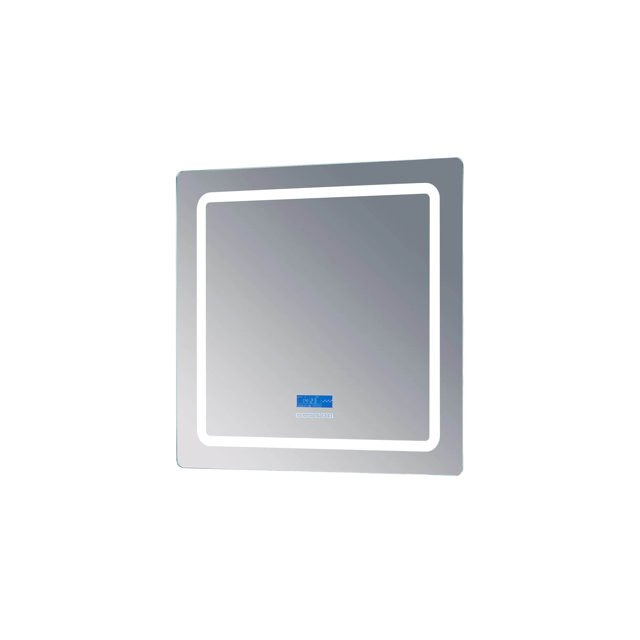 Lexora Caldona 36" Wide x 32" Tall LED Mirror w/ Defogger