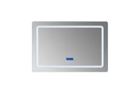 Lexora Caldona 48" Wide x 32" Tall LED Mirror w/ Defogger
