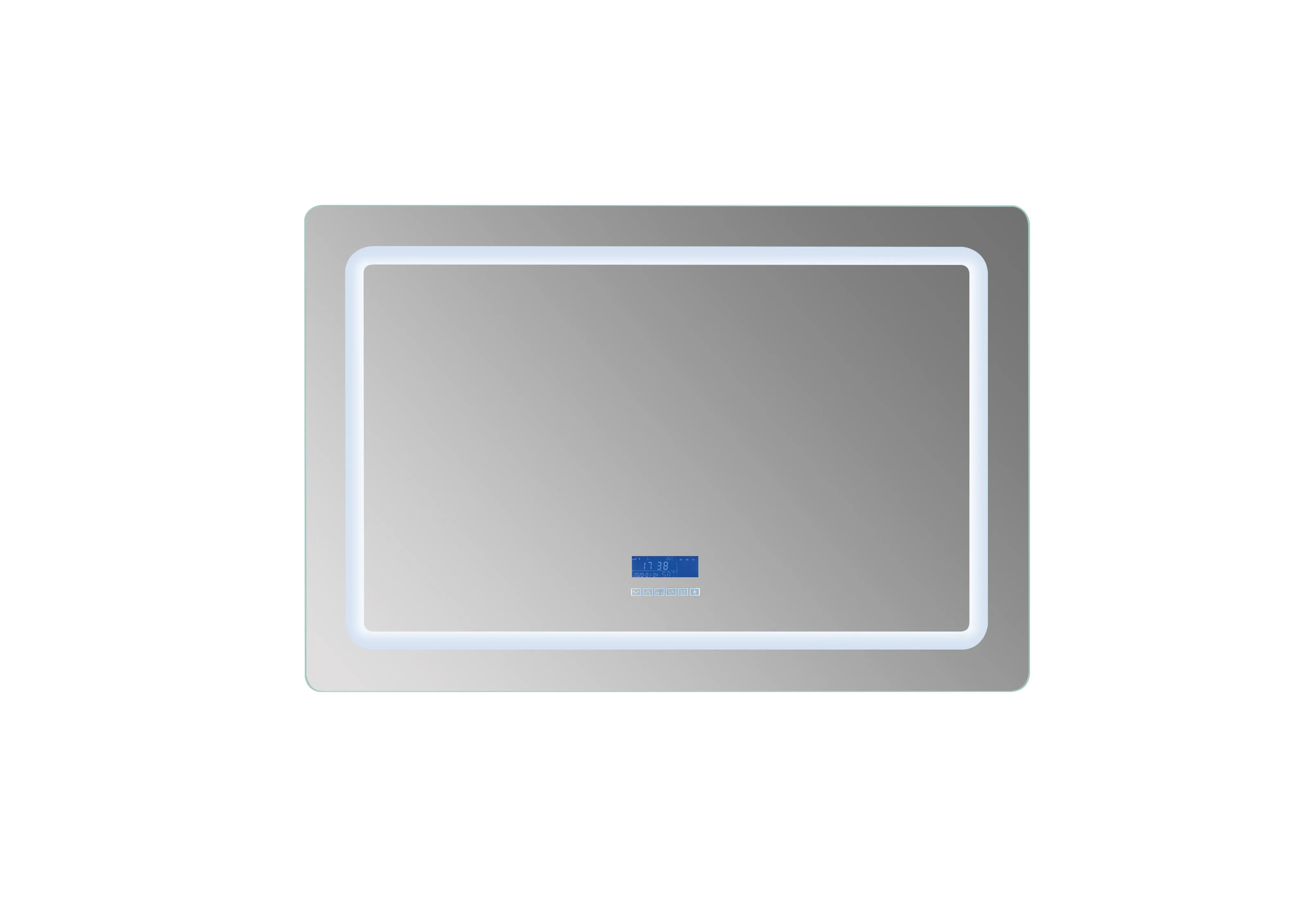 Lexora Caldona 48" Wide x 32" Tall LED Mirror w/ Defogger