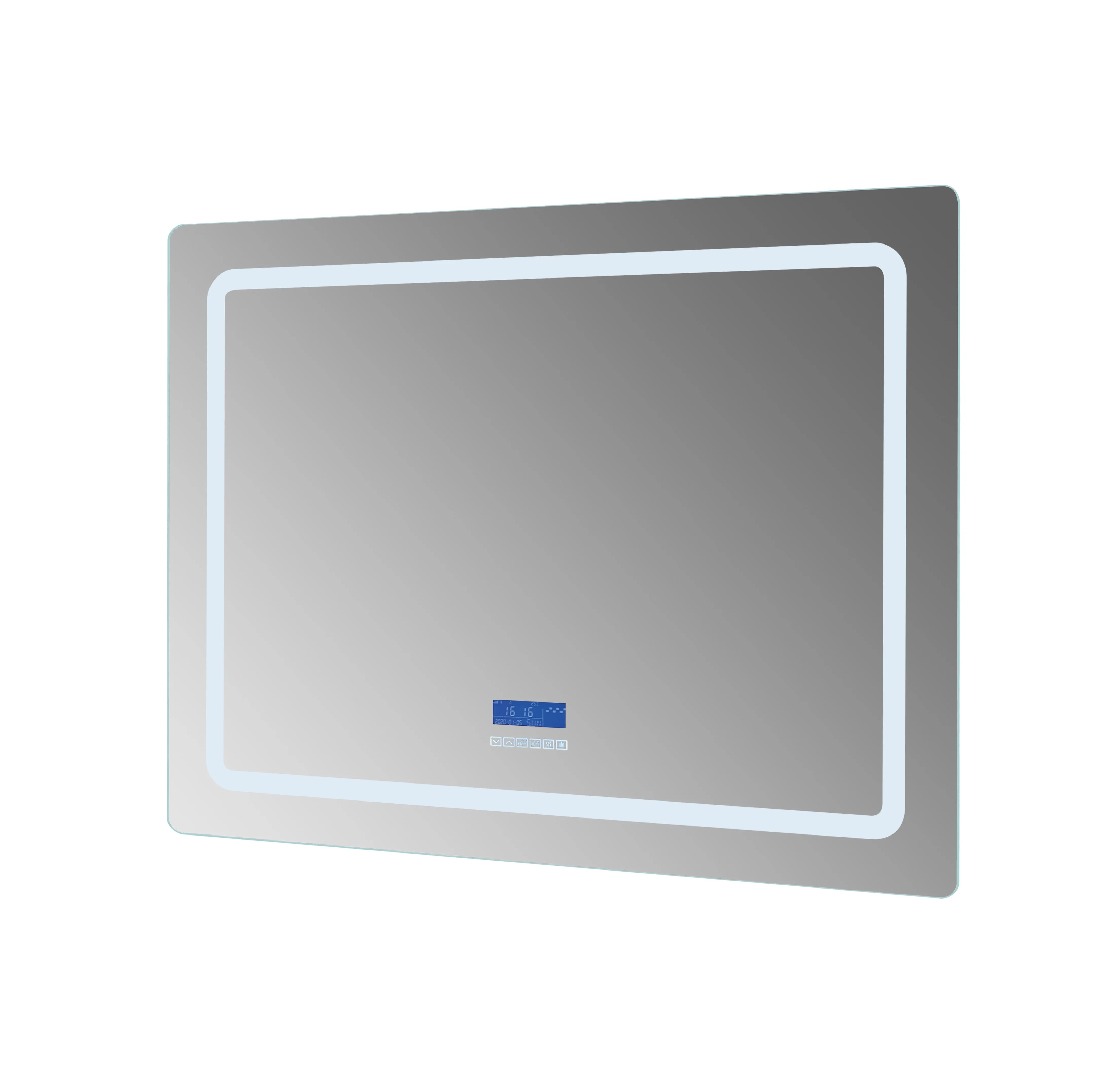 Lexora Caldona 48" Wide x 36" Tall LED Mirror w/ Defogger