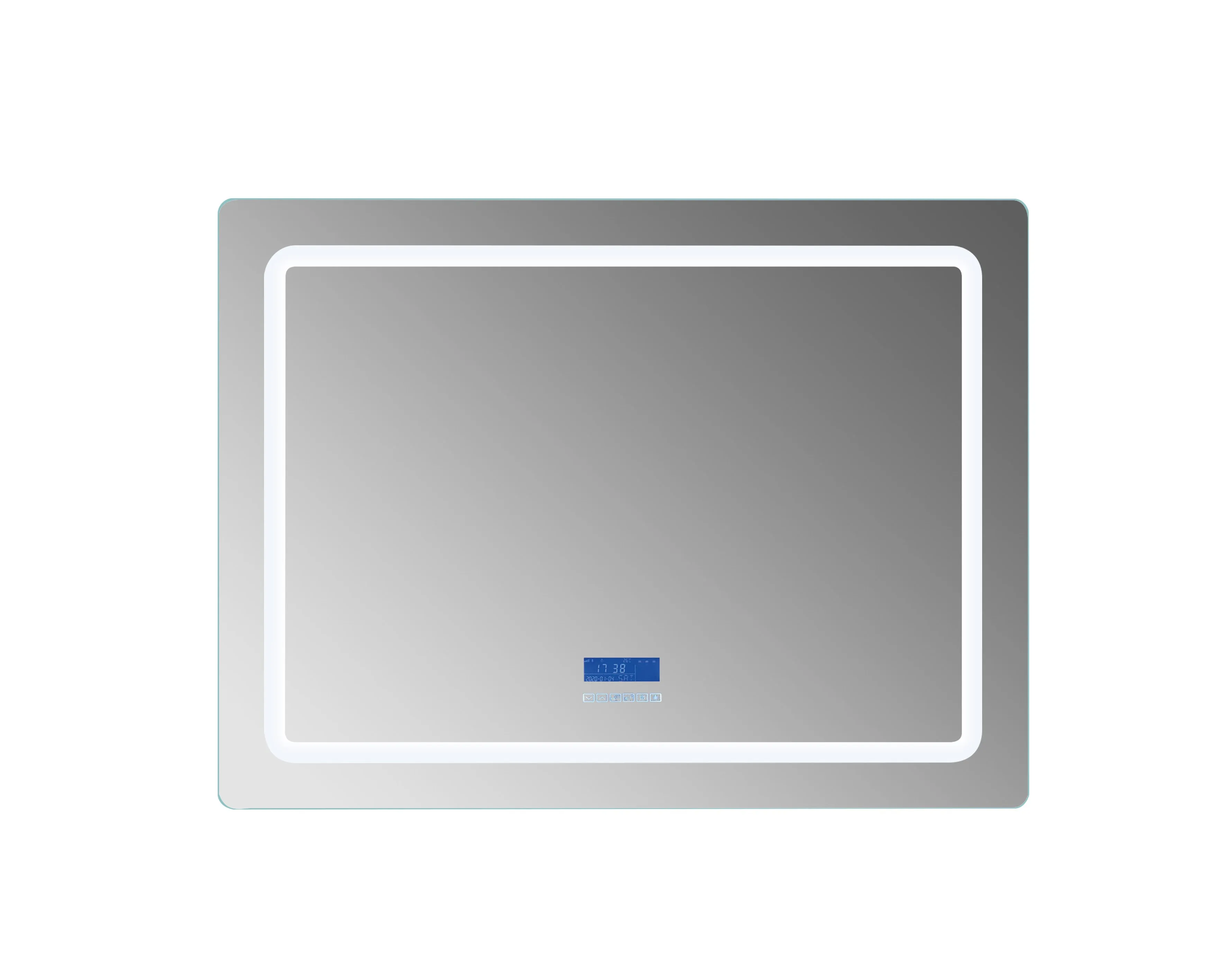Lexora Caldona 48" Wide x 36" Tall LED Mirror w/ Defogger