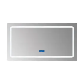 Lexora Caldona 60" Wide x 32" Tall LED Mirror w/ Defogger