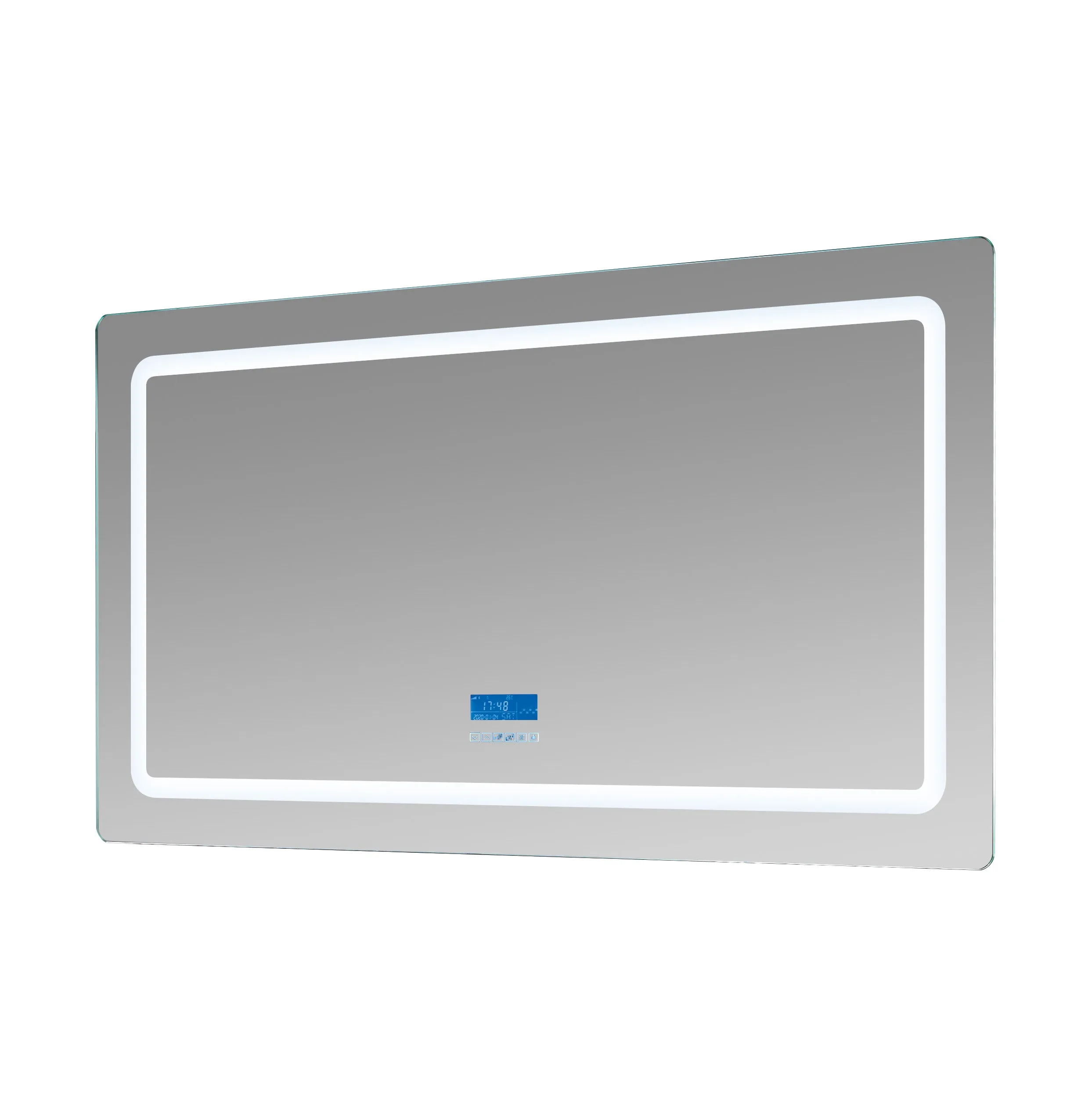 Lexora Caldona 60" Wide x 32" Tall LED Mirror w/ Defogger