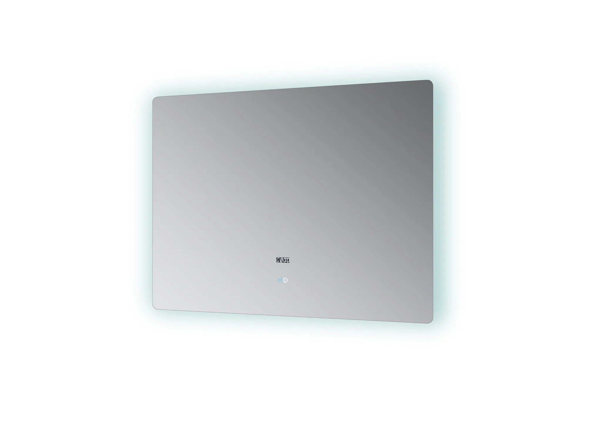 Lexora Lugano 42" Wide x 32" Tall LED Mirror w/ Defogger