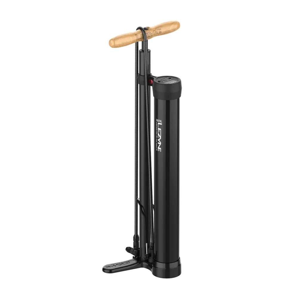 Lezyne Digital Presser Over Drive Gloss Black