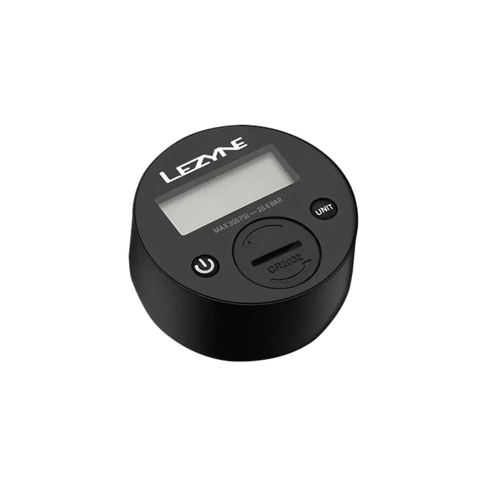Lezyne Digital Presser Over Drive Gloss Black