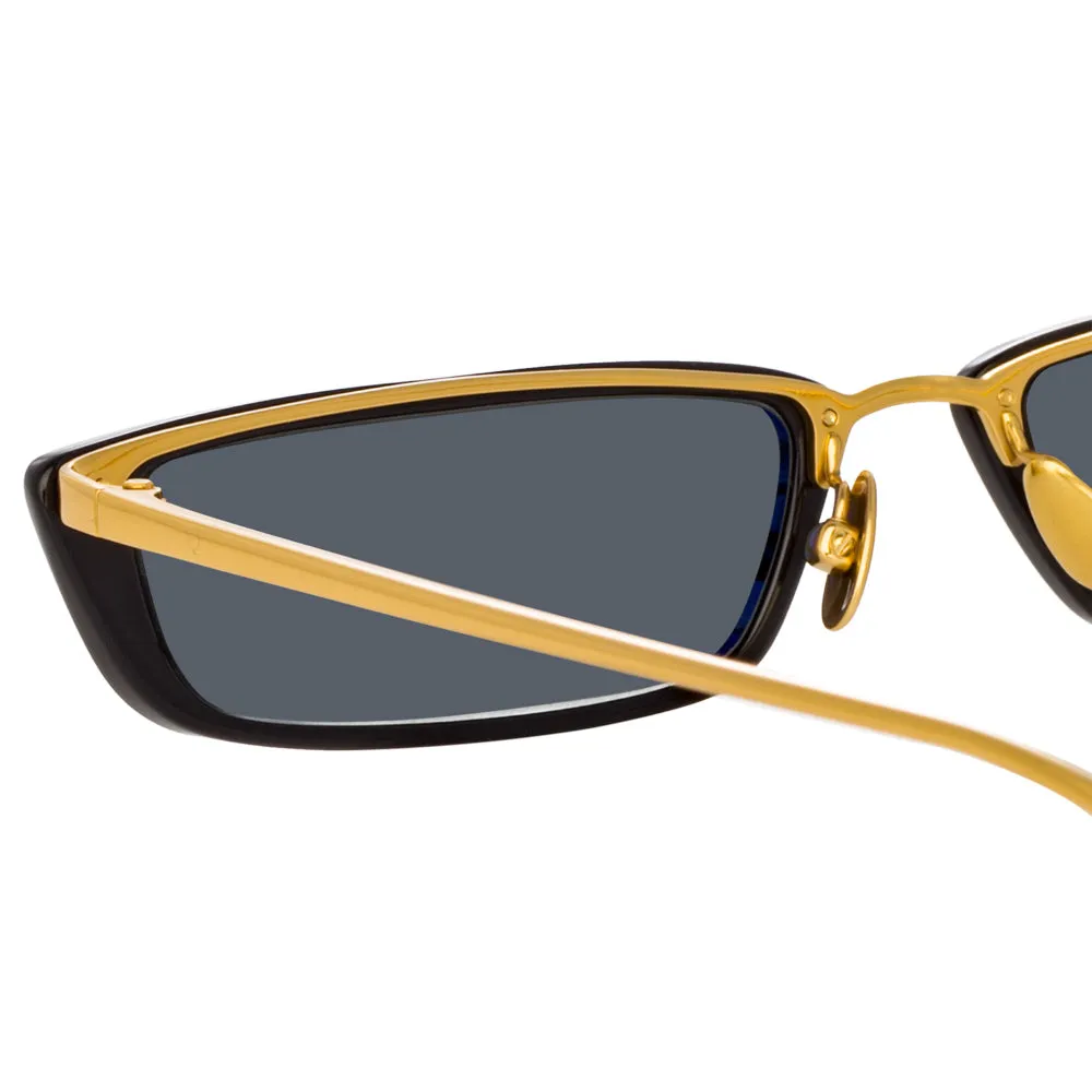 Linda Farrow Issa C1 Rectangular Sunglasses