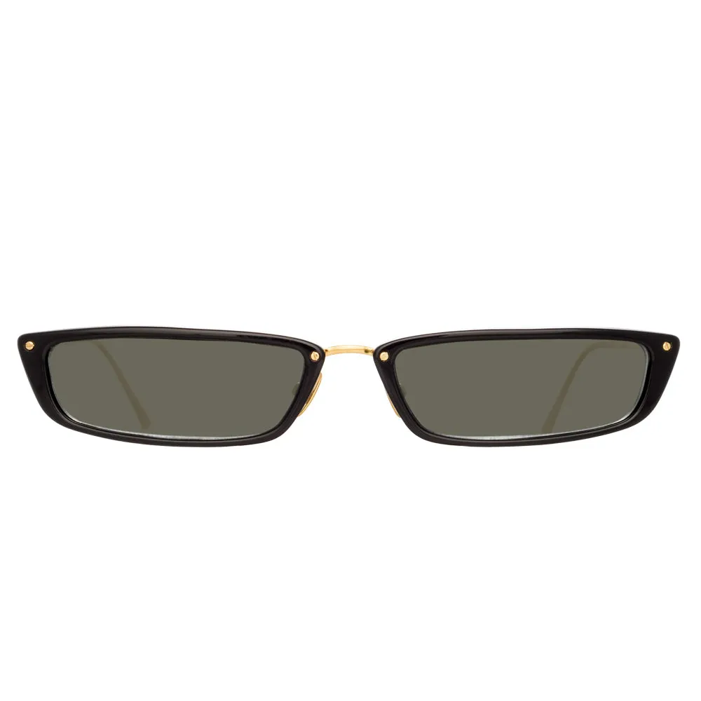 Linda Farrow Issa C1 Rectangular Sunglasses