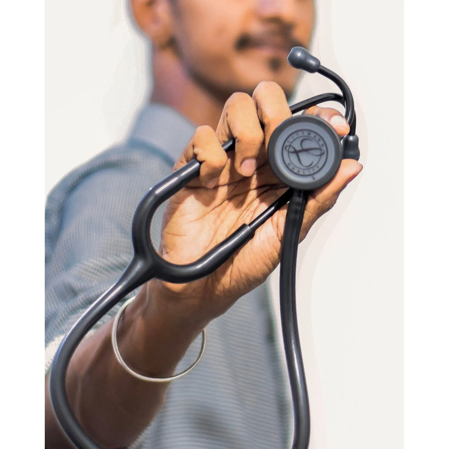 Littmann Classic III Monitoring Stethoscope: All Black 5803 - Freshers Voucher