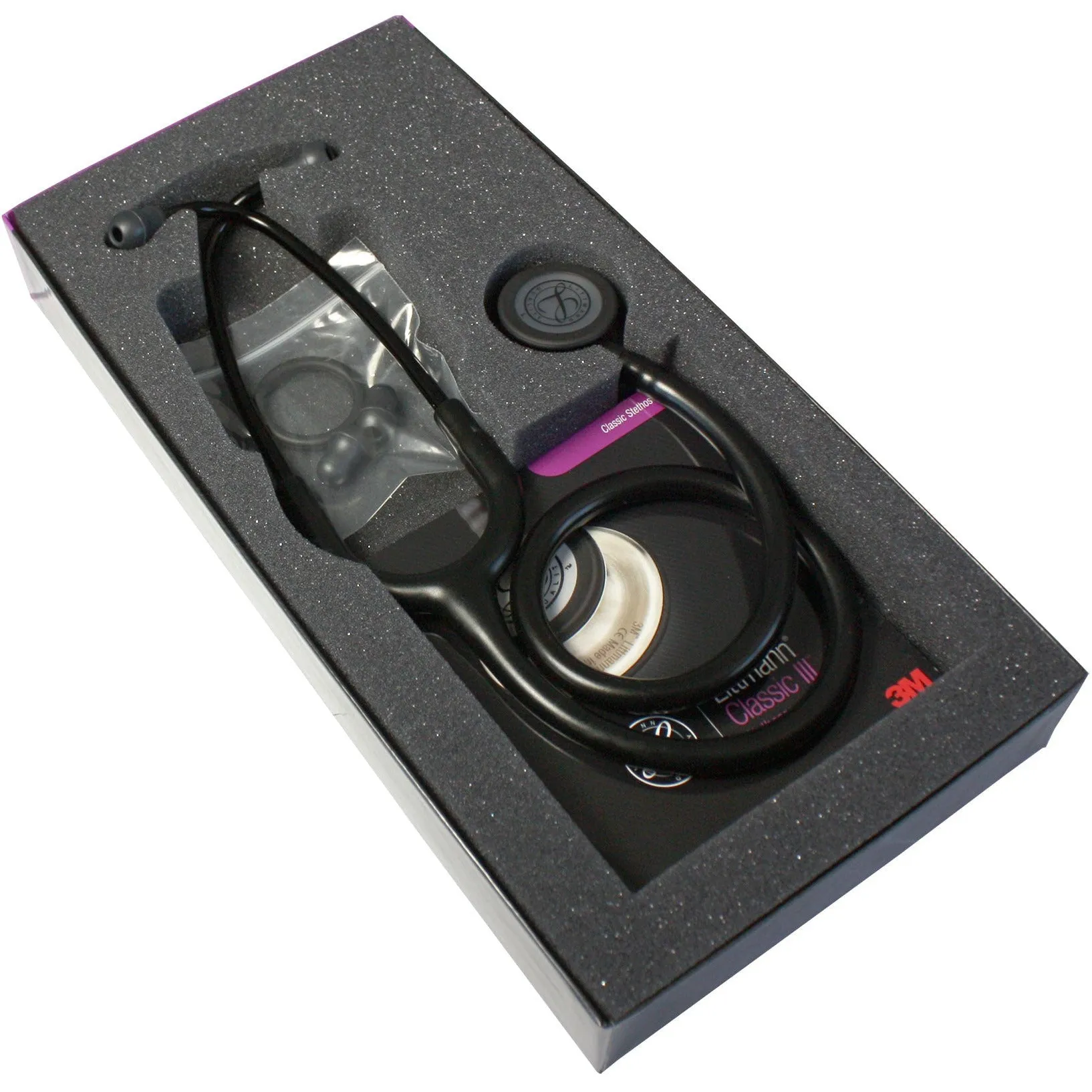 Littmann Classic III Monitoring Stethoscope: All Black 5803 - Freshers Voucher
