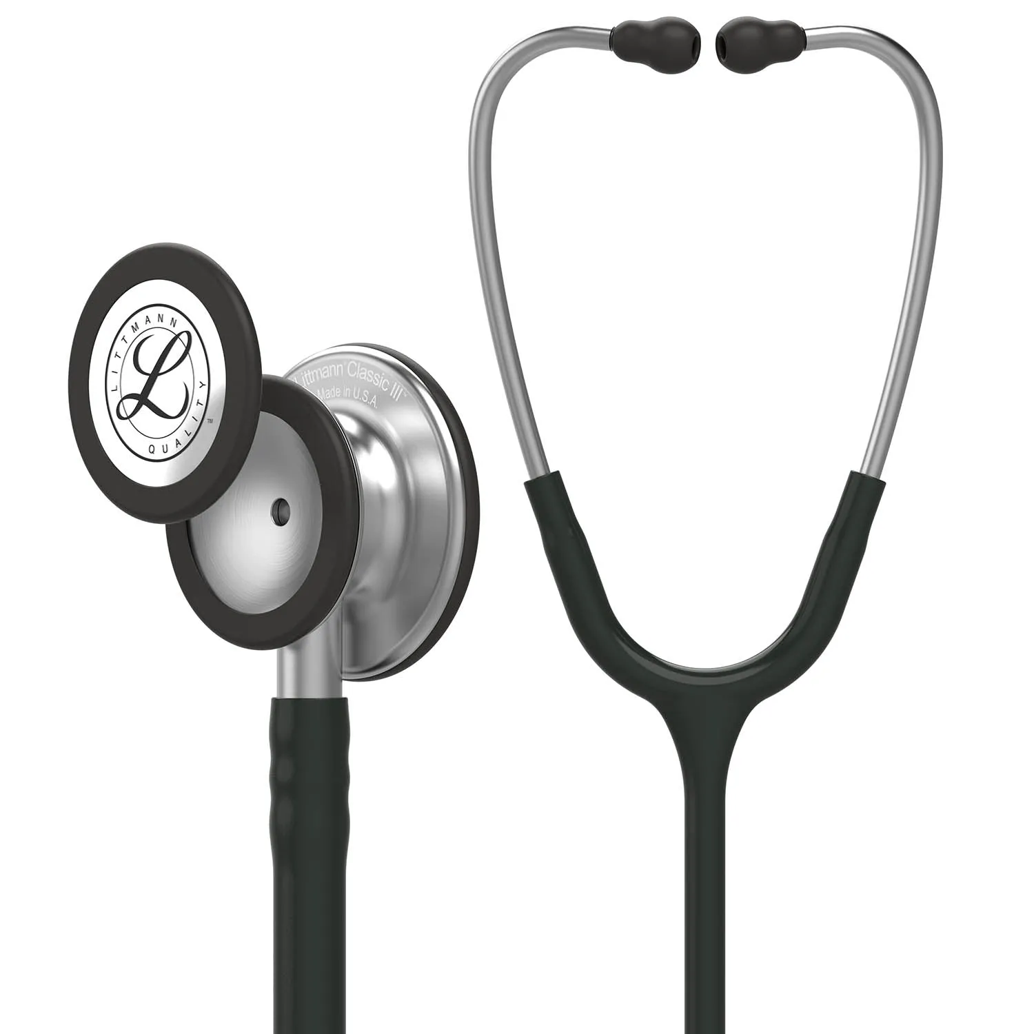 Littmann Classic III Monitoring Stethoscope: Black 5620 - Over Engraved