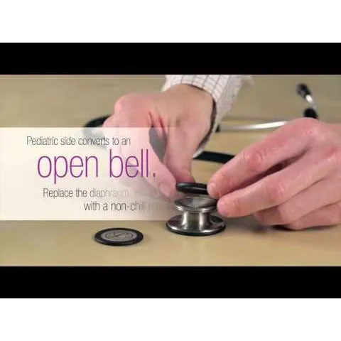 Littmann Classic III Monitoring Stethoscope: Black - Rainbow Finish 5870 - Freshers Voucher