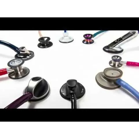 Littmann Classic III Monitoring Stethoscope: Black - Rainbow Finish 5870 - Over Engraved