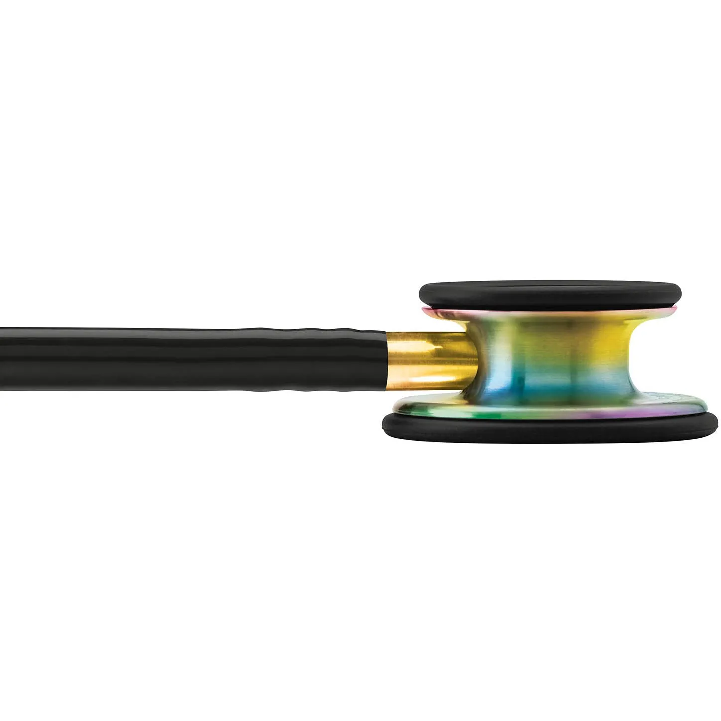 Littmann Classic III Monitoring Stethoscope: Black - Rainbow Finish 5870 - Over Engraved