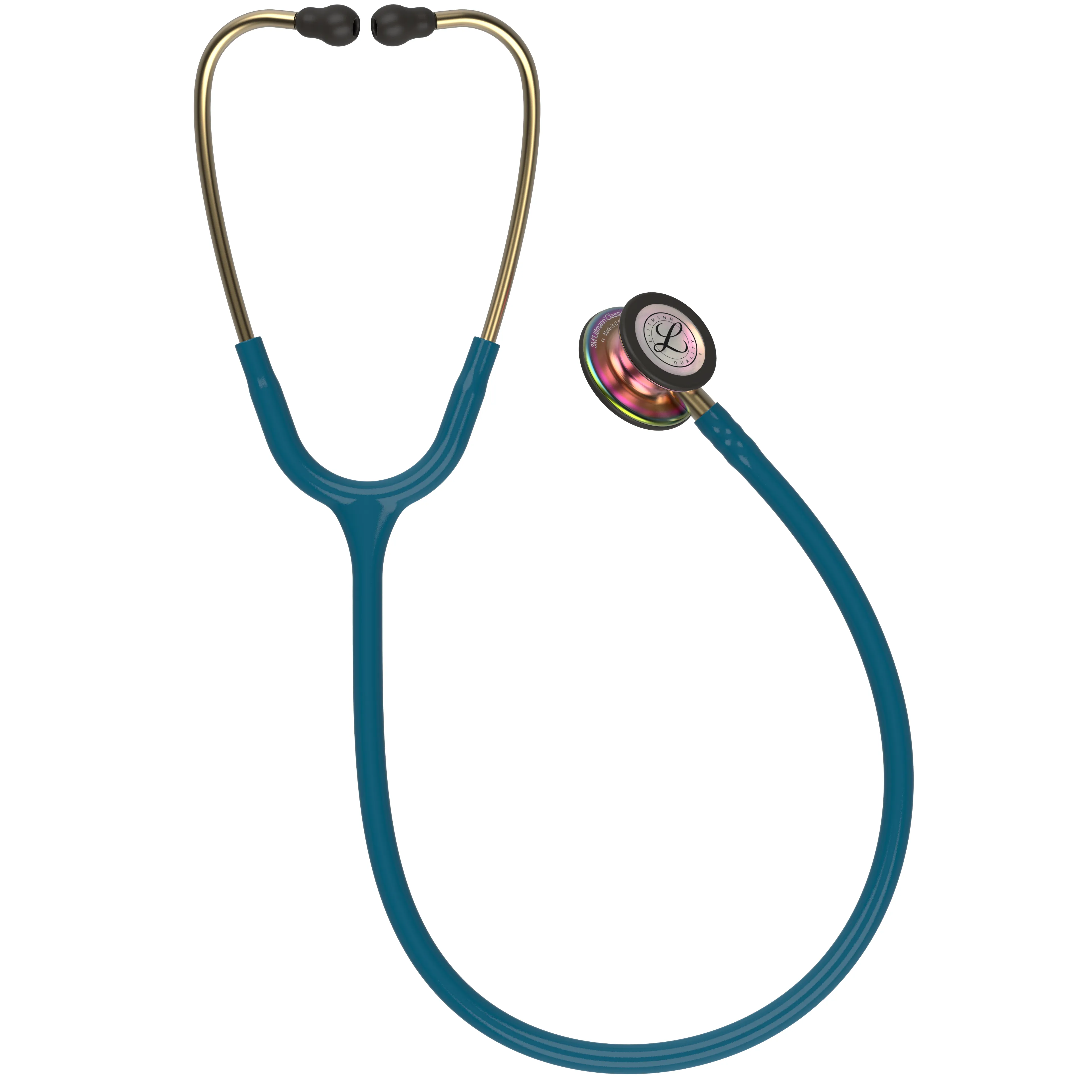 Littmann Classic III Monitoring Stethoscope: Caribbean Blue Rainbow 5807 - Freshers Voucher