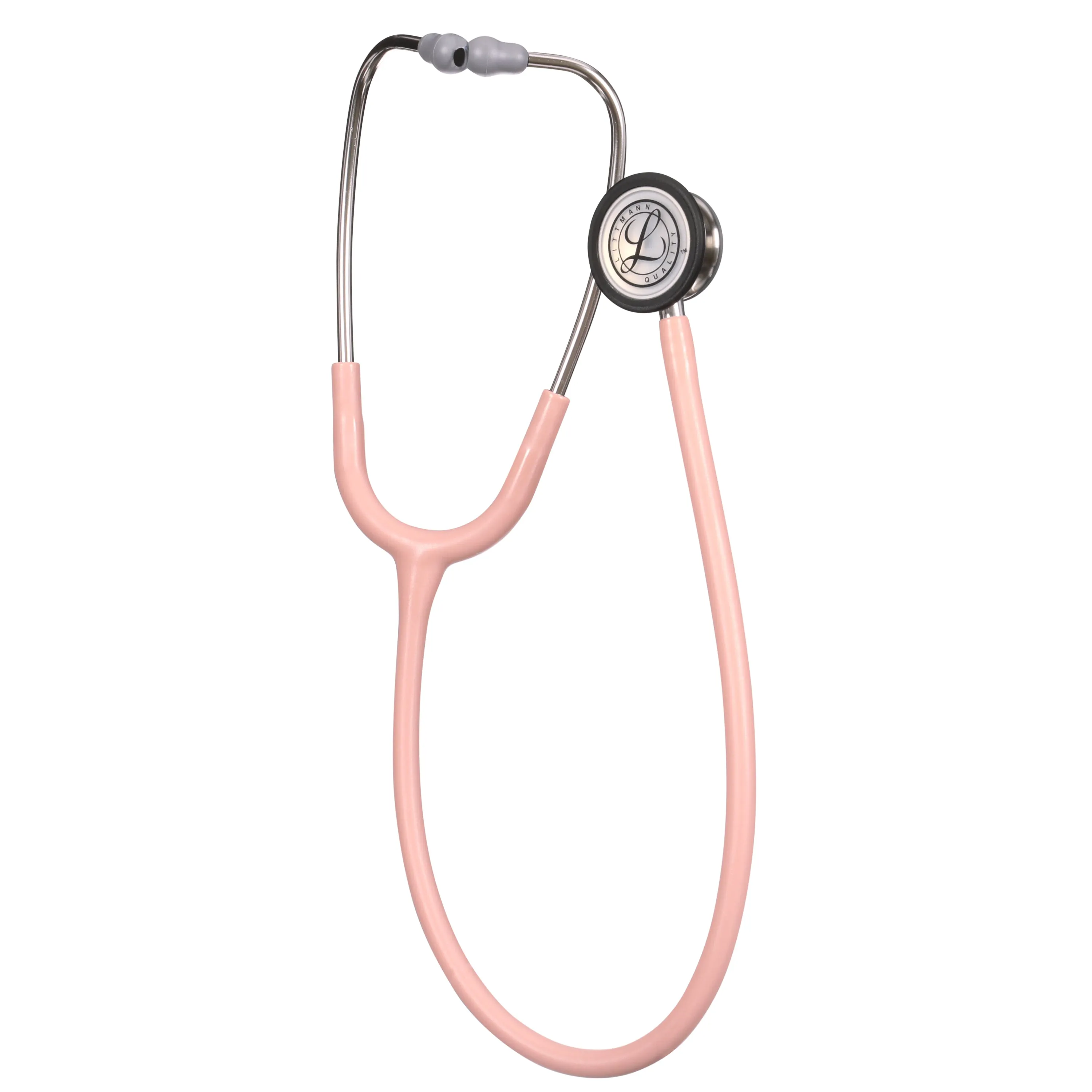 Littmann Classic III Monitoring Stethoscope: Satin Champagne Rose Tube 5910C - Over Engraved