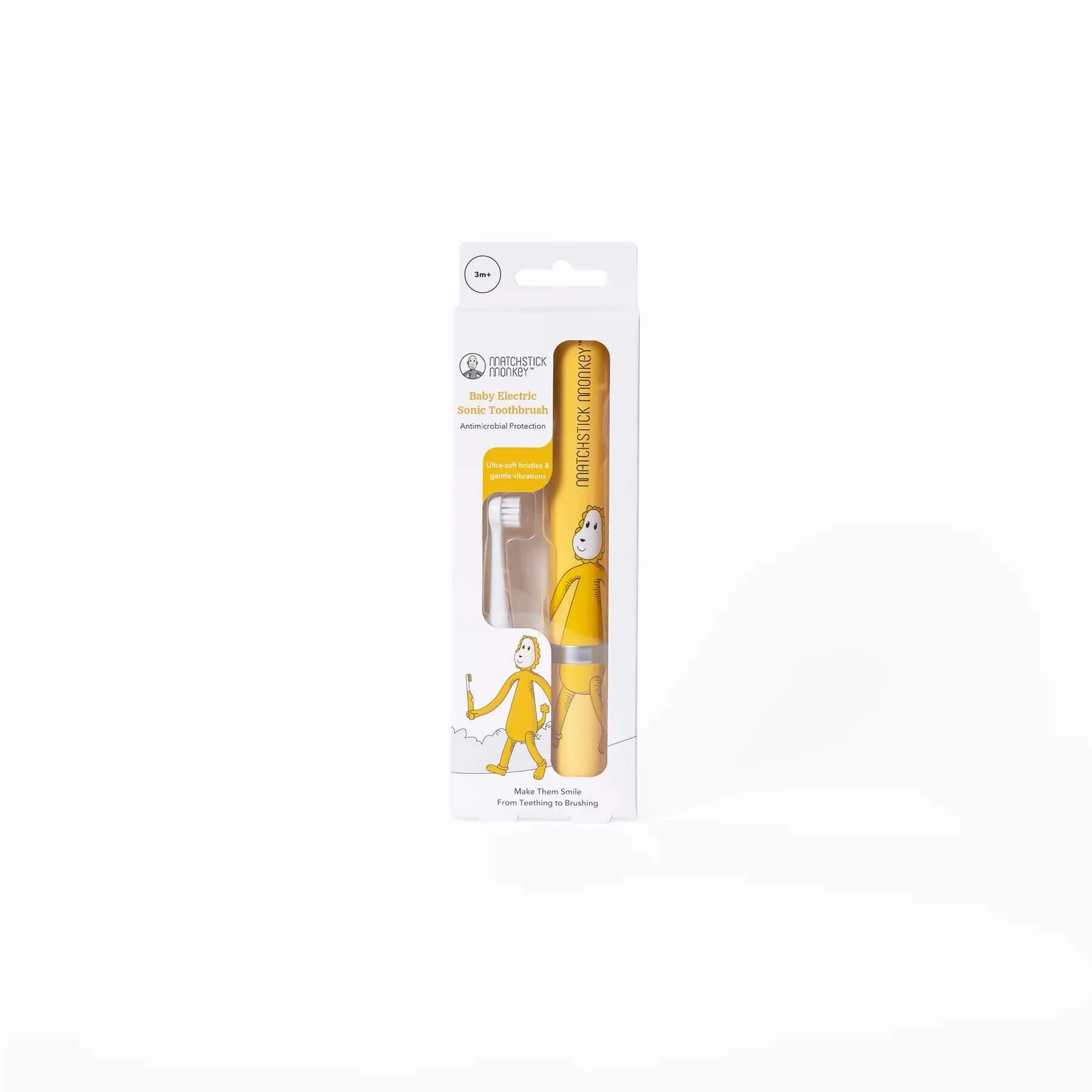 Matchstick Monkey Baby Electric Sonic Toothbrush (Ludo Lion)