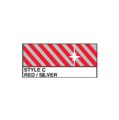 Metallic Leaf Mirror-Brite Pennant Streamers