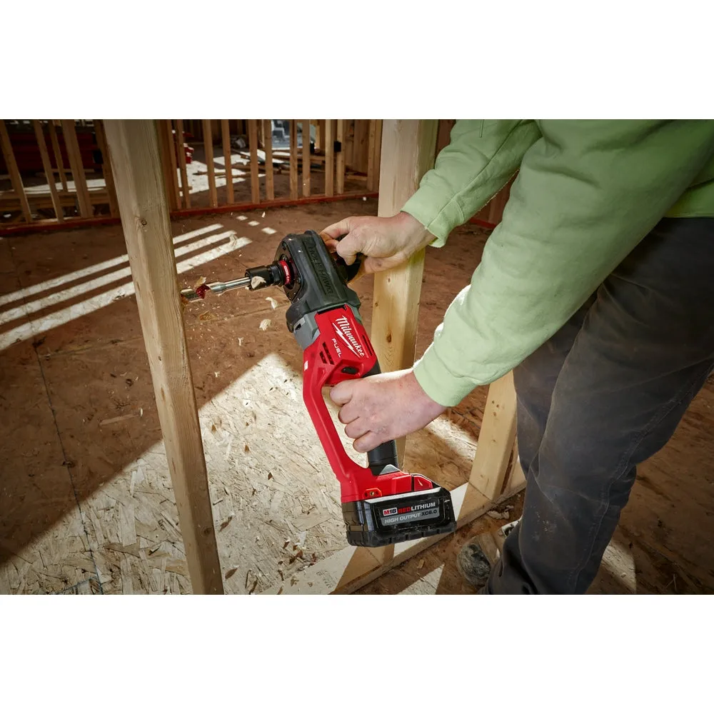 Milwaukee 2808-80 M18 FUEL 18V HOLE HAWG Right Angle Drill - Bare Tool, Recon