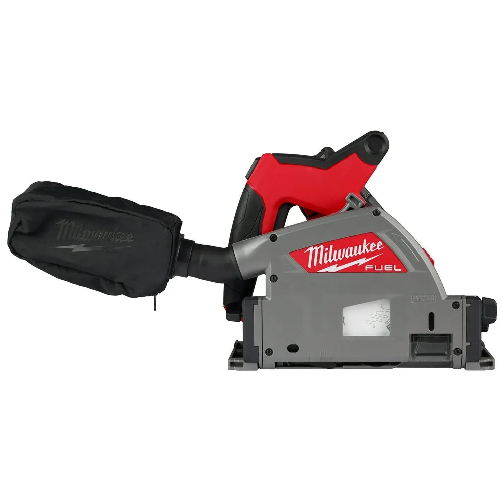 Milwaukee 2831-20X55 M18 FUEL 18V 6-1/2" Plunge Track Saw w/ Clamp and 55" Track