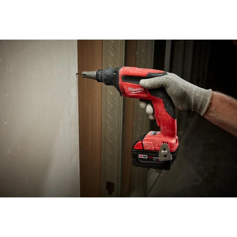 Milwaukee 2866-22 M18 FUEL 18V Drywall Scew Gun Kit w/ Drywall Cut Out Tool