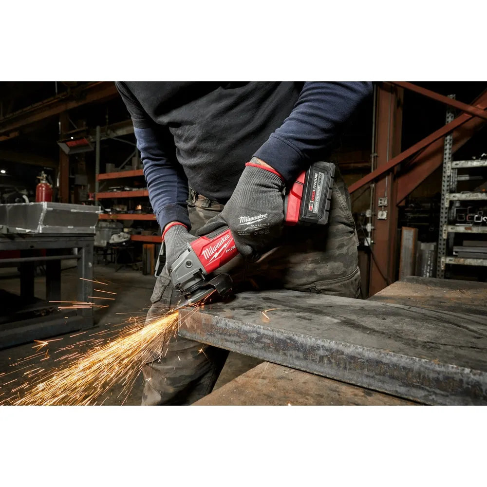 Milwaukee 2887-80 M18 FUEL 18V 5" Flathead Braking Grinder - Recon - Bare Tool