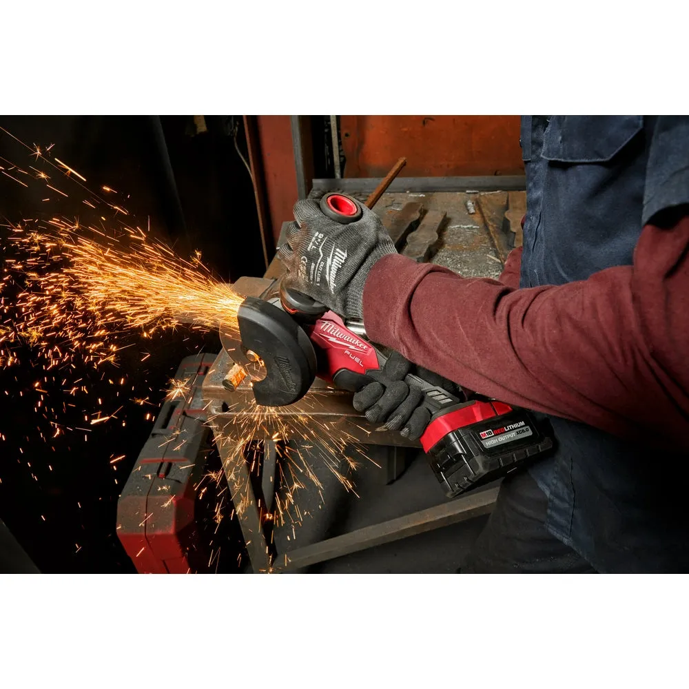 Milwaukee 2887-80 M18 FUEL 18V 5" Flathead Braking Grinder - Recon - Bare Tool