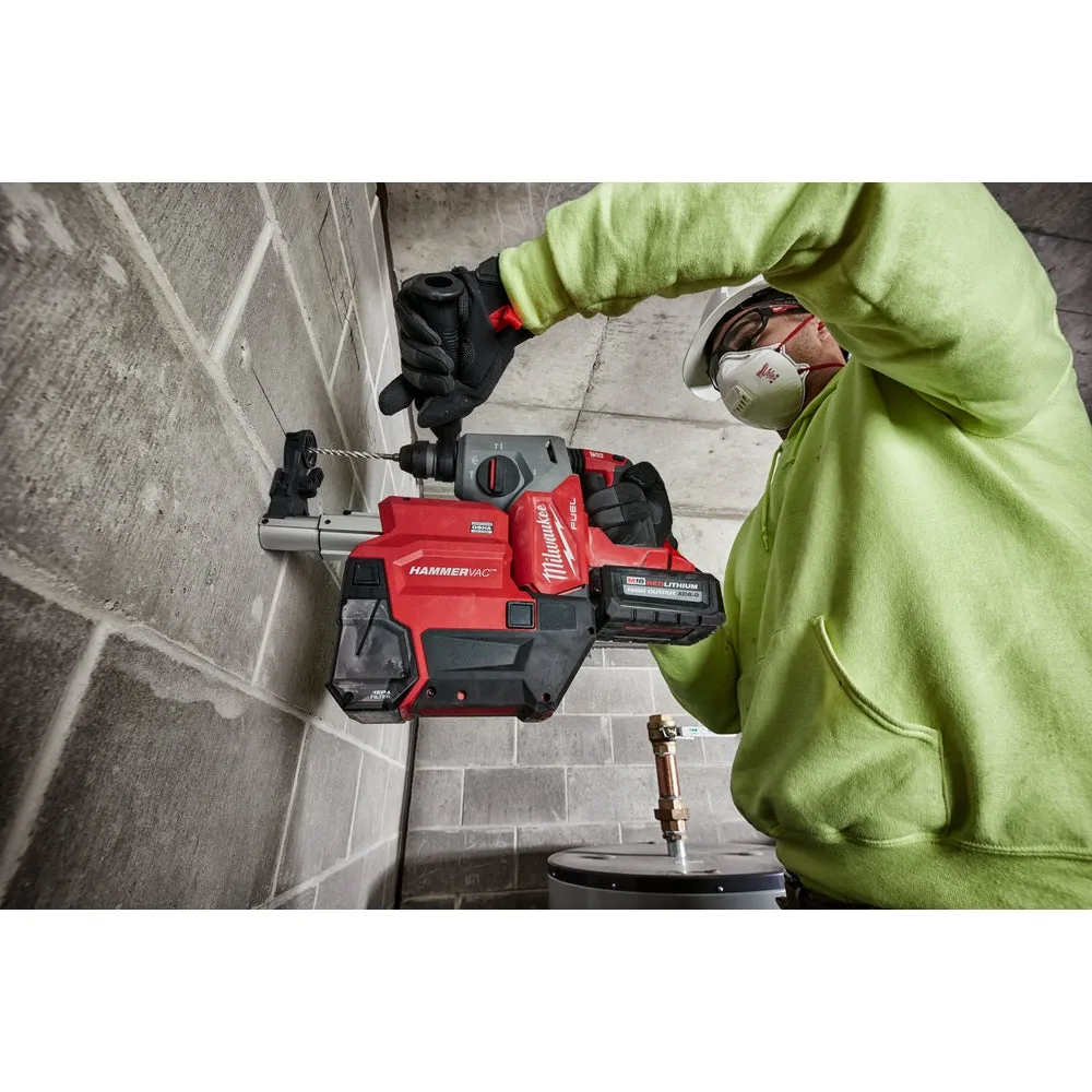 Milwaukee 2912-DE M18 FUEL HAMMERVAC 1" Dedicated Dust Extractor - Bare Tool