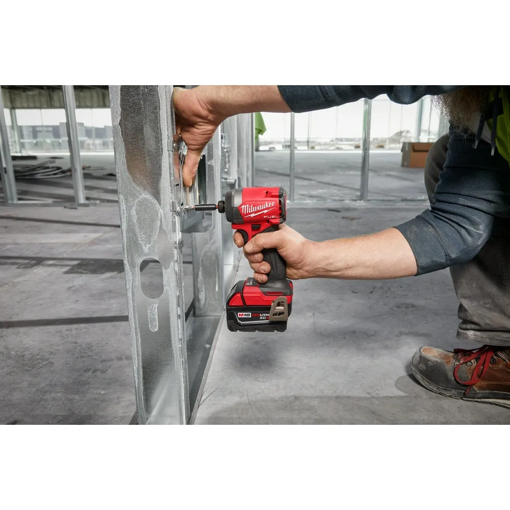 Milwaukee 2953-20 M18 FUEL 18V 1/4" Hex Cordless Li-Ion Impact Driver -Bare Tool