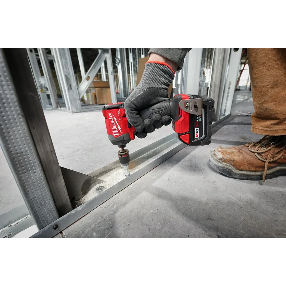Milwaukee 2953-20 M18 FUEL 18V 1/4" Hex Cordless Li-Ion Impact Driver -Bare Tool