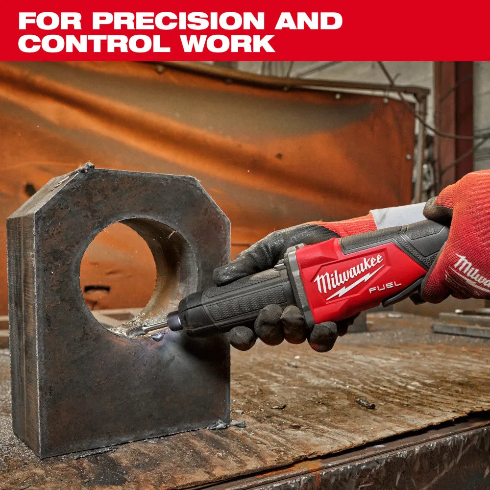 Milwaukee 2984-20 M18 FUEL 18V Braking Die Grinder w/ Paddle Switch - Bare Tool